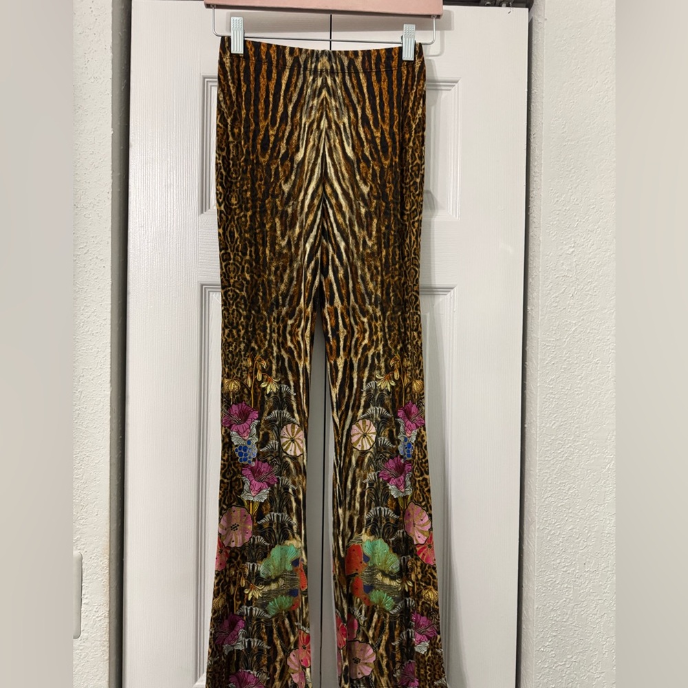Camilla Brown and Green Animal Print Garment